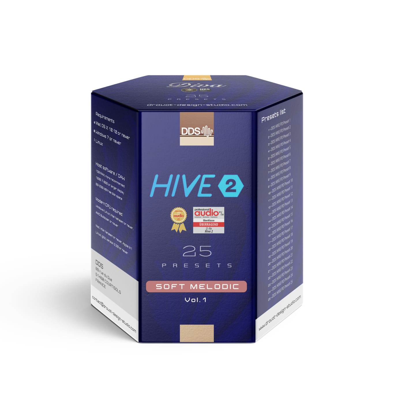 HIVE 2 - Soft Melodic - 25 presets pack - Vol. 1